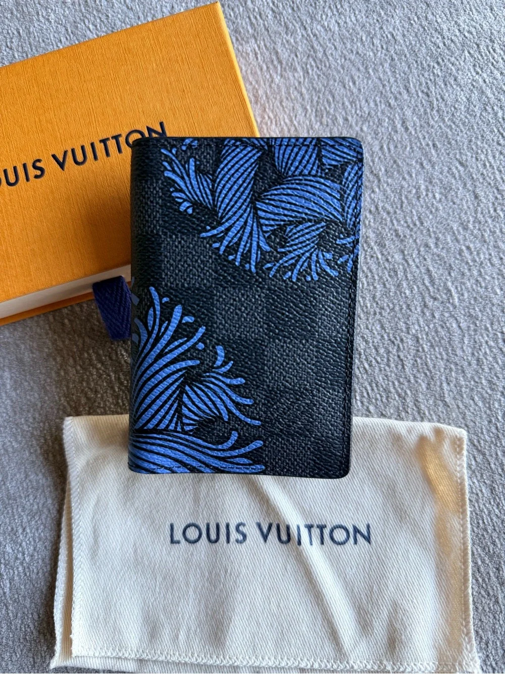 Louis Vuitton Nemeth Damier Graphite Pocket Organizer Cardholder Limited Edition
